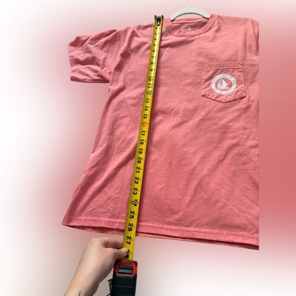 Tidell Clothing Men’s T-Shirt - Size Small, Salmon Color - Picture 5 of 7